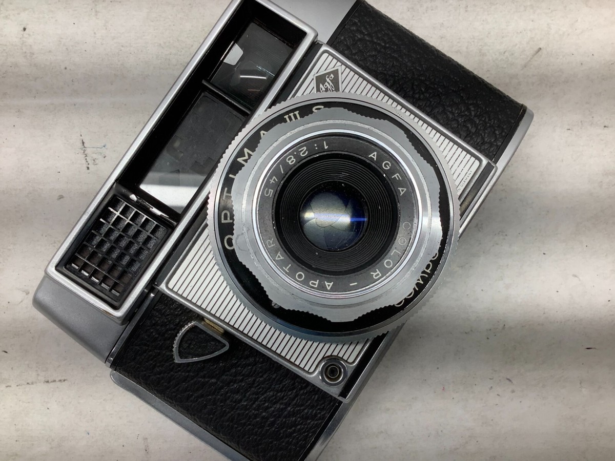 Agfa Optima III S 35mm + 45mm f/2.8 Color-Apotar Lens | eBay