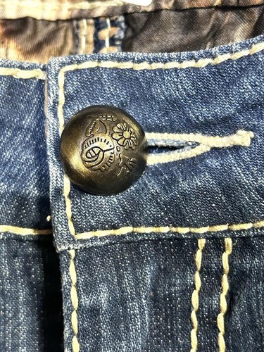 adikto womens jeans size 6 29x34 Good Condition Teen Adult Embroidered Pockets. - Picture 11 of 23