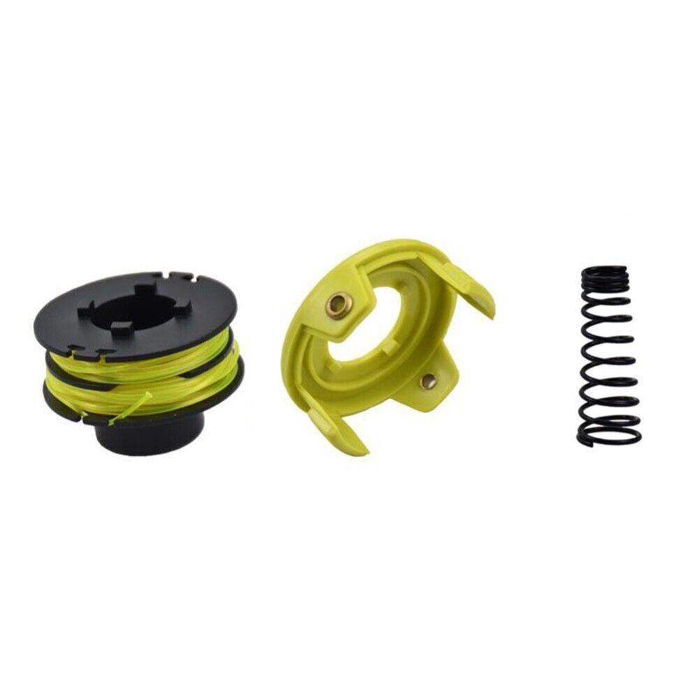Trimmer Spool Line And Cover Spring Set For Ryobi RAC1181.2Mm Spool