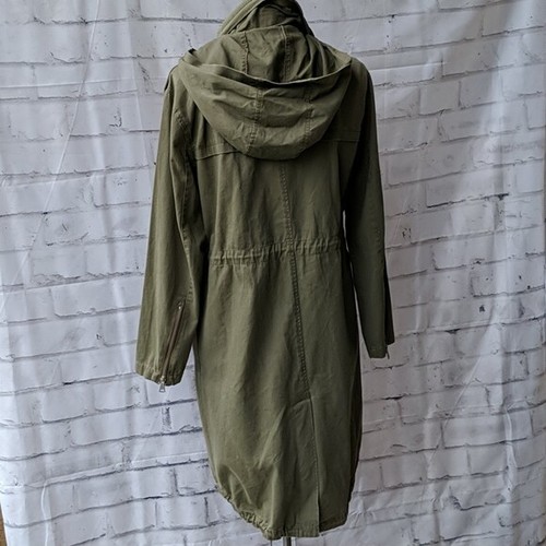 NEW 7 For All Mankind Green Military/Army/Utility Jacket Coat-Medium-NWT - Picture 4 of 12