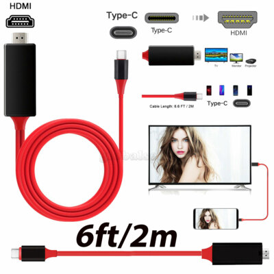For Samsung Galaxy Note20/Note20 Ultra 5G Type-C to HDMI 4k HDTV Mirroring Cable