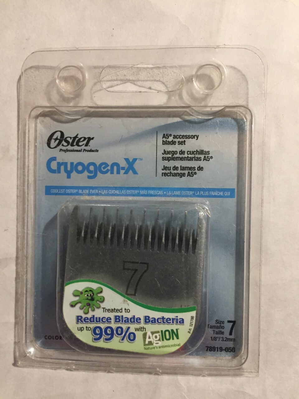 7 skip tooth clipper blade