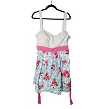 City Triangles Floral Sweetheart Pinup Rockabilly Fit & Flare Dress Plus Sz 20