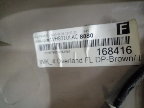 Türverkleidung vorne links für JEEP GRAND CHEROKEE (WK) * 2013 6621911 - Bild 3 von 10