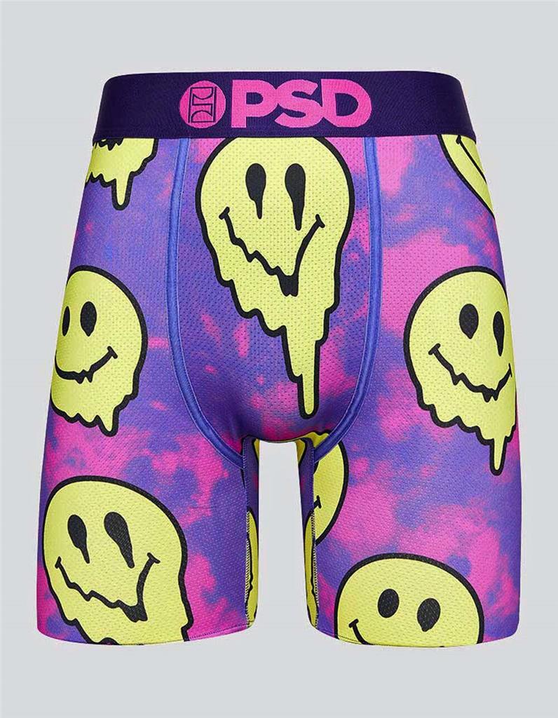 PSD SMILEY Dripped Pink Purple Tie Dye Mesh Front Breathable Long