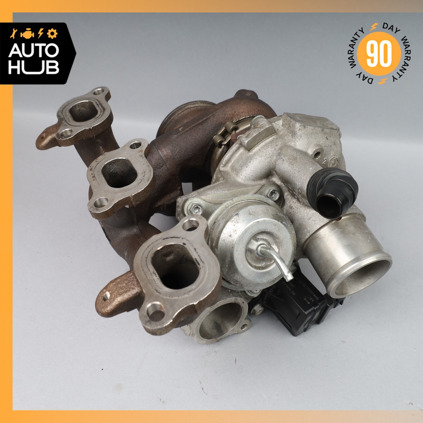 Maserati Ghibli Quattroporte Right Turbocharger Turbo Charger Manifold OEM 75k