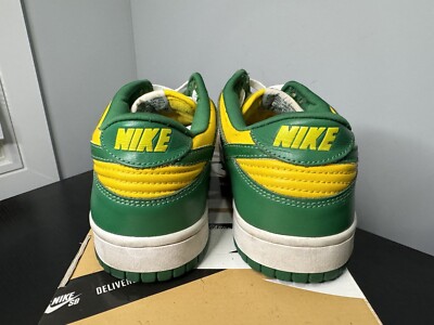 JAM1。　キャンバス Size 9 - Nike Dunk Low Brazil 2001 624035-331 Rare Vintage