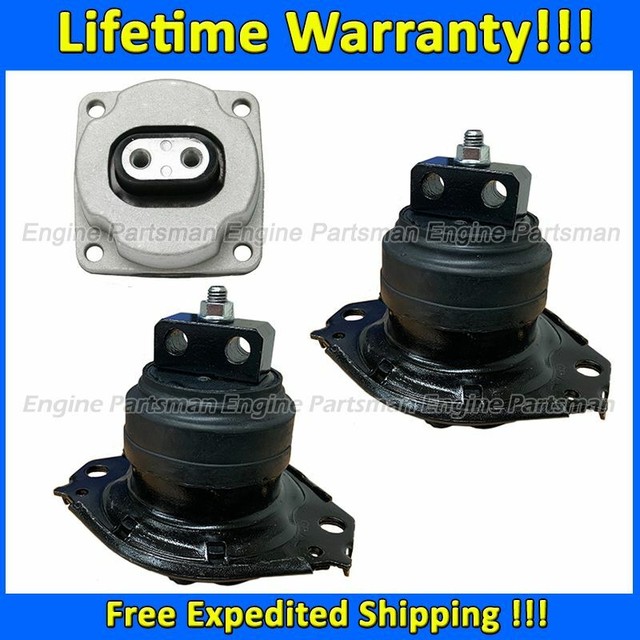 K2693 Engine Motor&Transmission Mount Set 3pc For 20122014 Chrysler
