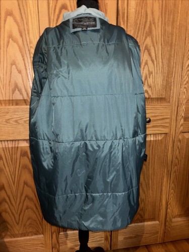 Forecaster Of Boston thicklined Moss Green Hooded parka Size large *read - Picture 7 of 9