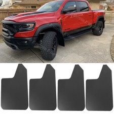 For Dodge Ram 1500 2500 3500 4x Front Rear Mud Flaps Splash Guard Mudguard Black For Dodge Ram 1500 2500 3500 4x Front Rear Mud Flaps Splash Guard Mudguard Black