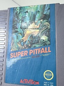 Super Pitfall (Nintendo Entertainment System NES 1987) Tested/Working Free Ship!