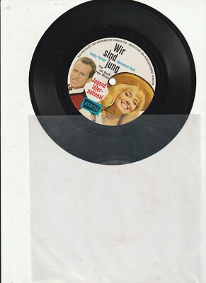 Teddy Parker/ Hannelore Auer - Wir sind jung 7'' Vinyl FLEXI Hertie