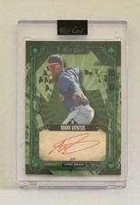 2023 Wild Card 5 Card Draw Emerald Mark Vientos Red Autograph 2/3