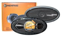 Memphis Audio PRX410 4"x10" Power Reference 2-Way Coaxial w/Swivel Tweeters