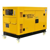 Silent Stromerzeuger 12Kva Stromaggregat 230V 1Phase Notstromaggregat Diesel