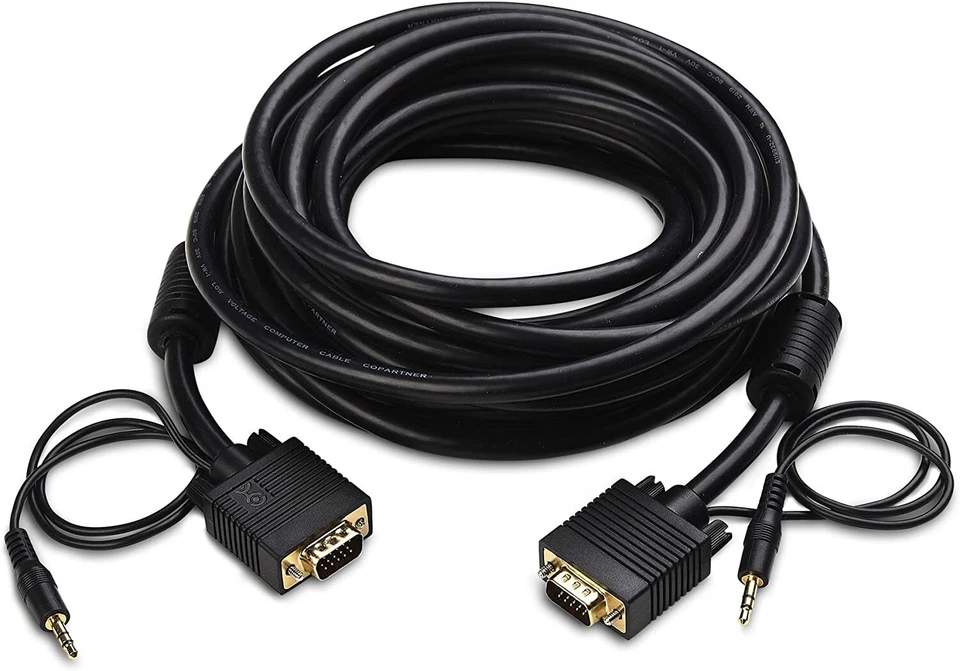  Cable Matters VGA Monitor Cable with 3.5mm Stereo Audio  25tf  - Image 3 of 3