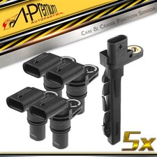 A-Premium 4x Camshaft & Crankshaft Position Sensor for Audi A8 Quattro A4 A5 RS5