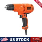 Corded Drill 5.5-Amp 3/8-Inch Variable Speed Workshop Power Tools 1500 Rpm