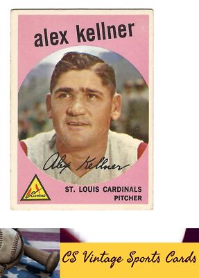 1959 Topps #101 Alex Kellner