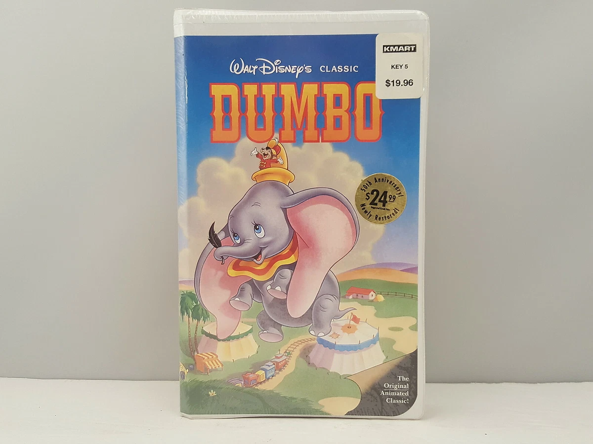 Walt Disney | DUMBO | BLACK DIAMOND | VHS | Stock 024 | SEALED | CLAMSHELL  12257024036 | eBay