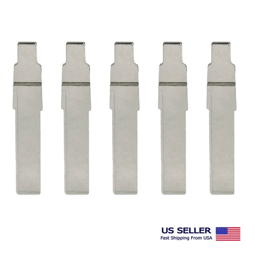 5x High Security Flip Remote Key Blade For Audi VW Porsche HU66 HU-HAAC2 - Picture 2 of 2