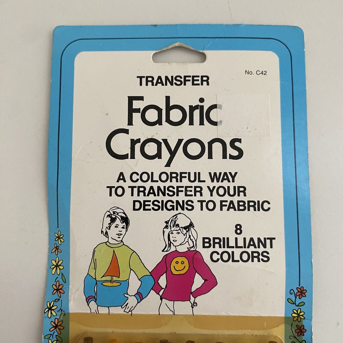 CRAYON POUR TRANSFERT À REPASSER CLOVER - BLEU