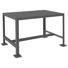 DURHAM MFG MT243624-2K195 Fixed Work Table,Steel,36" W,24" D 22ND84