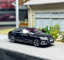VAV 1:64 Black A4L Sedan Sports Model Diecast Metal Car 