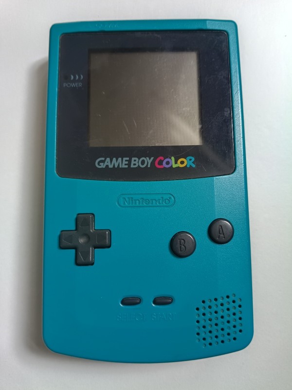 Nintendo Game Boy Color Ice Blue Handheld Console Not Tested Spares & Repairs