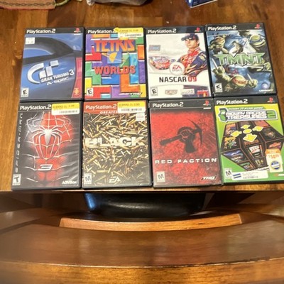 Sony PlayStation 2 Game Lot Gran Turismo 3, Tetris Worlds, Manual Included