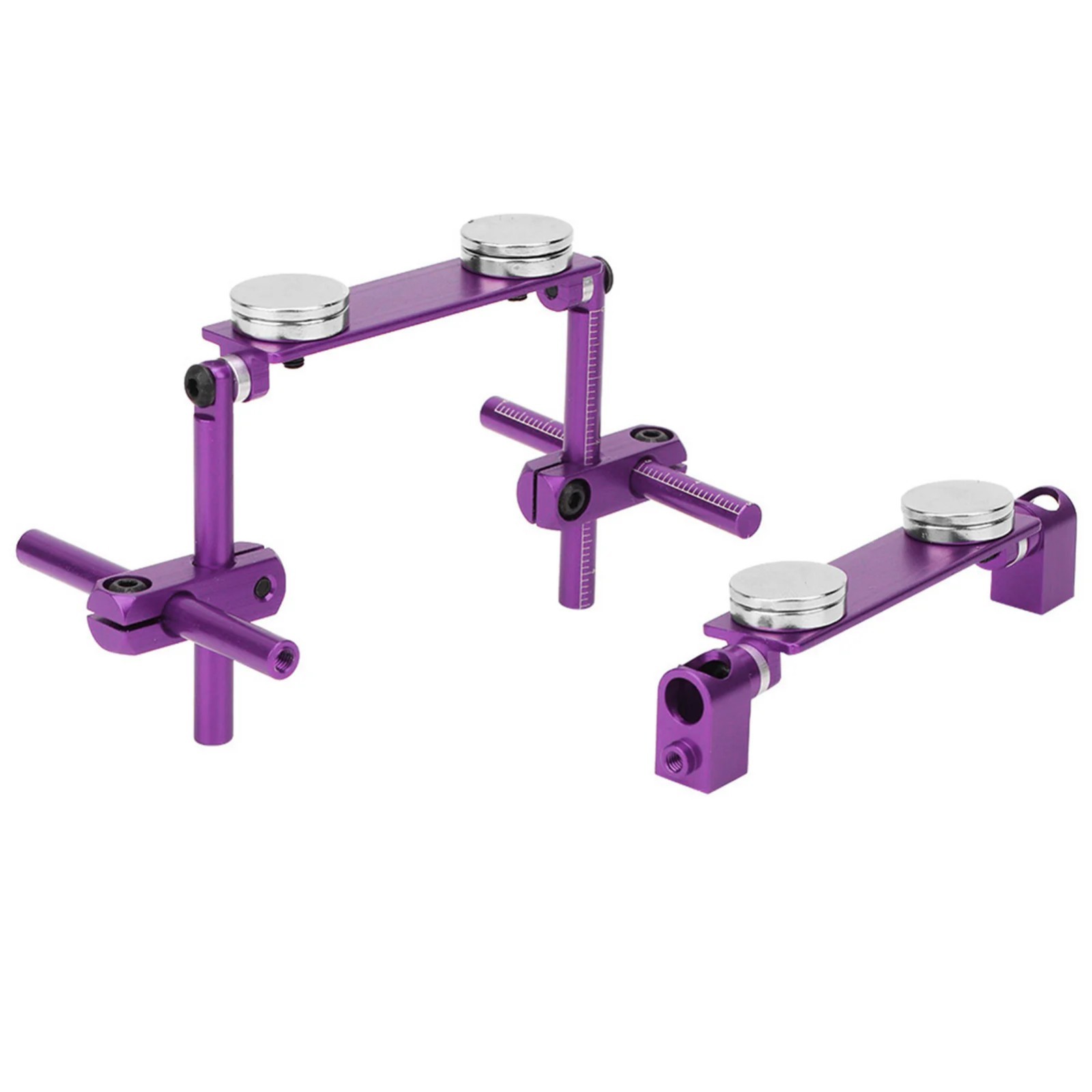 Aluminum Magnetic Invisible Body Mount Kit for 1/10 RC Racin