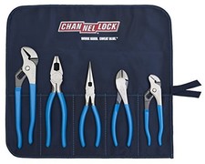 Channellock Tool Roll-5 5 Piece Professional Tool Set Channellock Tool Roll-5 5 Piece Professional Tool Set