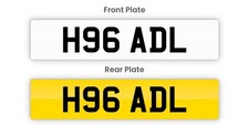 H96 ADL Private Number Plate Registration