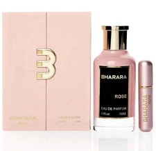 Bharara Rose Eau de Parfum Perfume Spray for Women 3.4 fl oz 100ml
