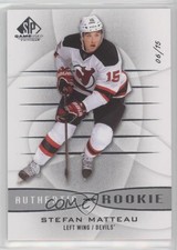 2013-14 SP Game Used Edition Authentic Rookies 6/15 Stefan Matteau #122 0o5t
