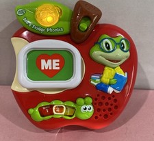 Leapfrog Fridge Phonics Tad's Apple Replacement Player NO LETTERS Tested Works