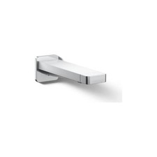  Polished Chrome Kohler Parallel 6-1/4" Integrated Diverter Tub Spout