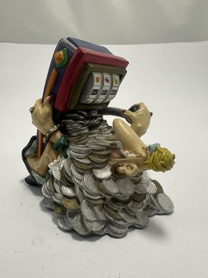 Parastone Sammlerfigur 1996   Slotmaschine / Casino   Enesco   Vintage 90er