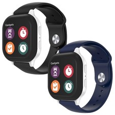 BlackPro 2 Pack Compatible with Gizmo Watch 3 2 1 5.8 inches, Black Nightblue
