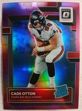 2022 Donruss Optic Football Cade Otton Rookie Tampa Bay Buccaneers Pink Holo RC