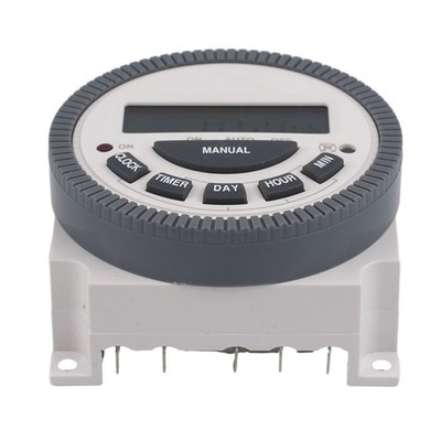 Benutzerfreundliche TM619 Digitale Zeitschaltuhr mit klarem LCD und LED-Anzeige