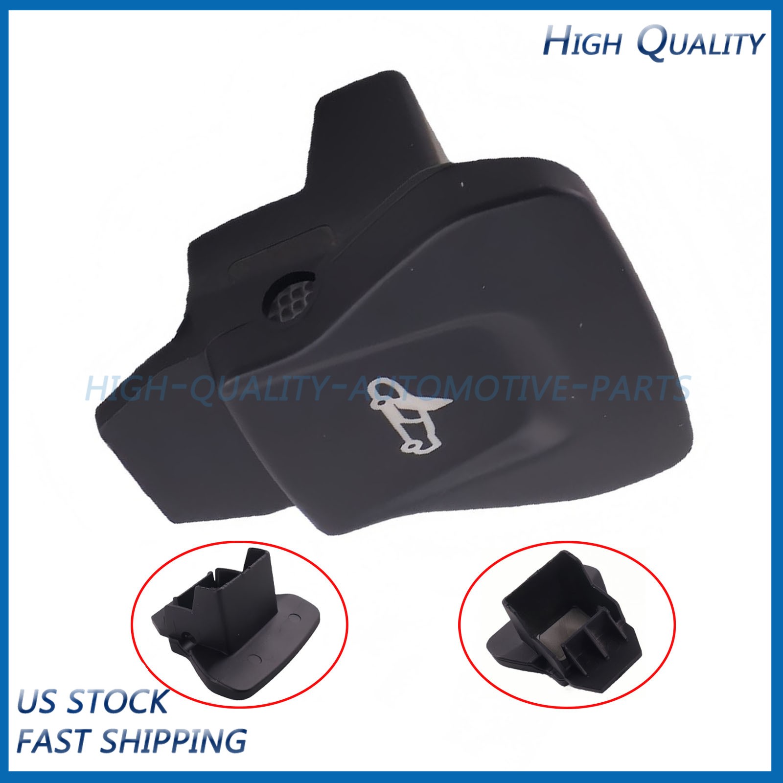 New 13M0434CP Black Right Side Door Control Switch Button fit McLaren 570S 600LT