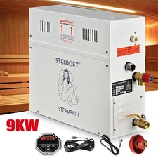 9KW Luxury Steam Generator Shower Sauna Bath Home Spa with Waterproof Control