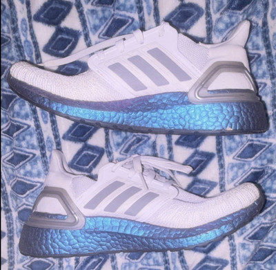 Adidas ISS National Lab CRS Boost in Space White Blue Unisex Sneaker Low Top