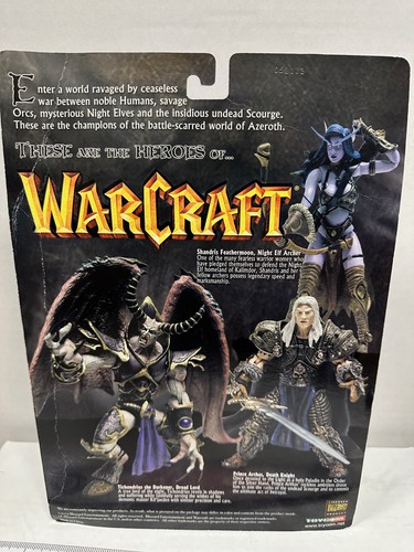 World Of Warcraft Series One Shandris Feathermoon Night Elf Archer Figure NEW - Picture 3 of 5