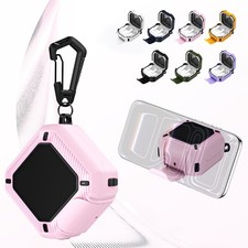 Shockproof Secure Lock Design Case Kickstand Cover Fr Samsung Galaxy Buds 4/4Pro