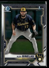 2021 Bowman Draft #BDC-79 Alex Binelas Chrome