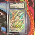 Pokémon Meowth Phantasmal Flames Illustration Rare Holo CGC 9 106/094