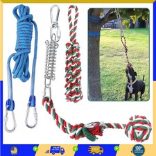 Dog Bungee Hanging Tug Toy Durable Rope Interactive Exercise for Medium Large...
