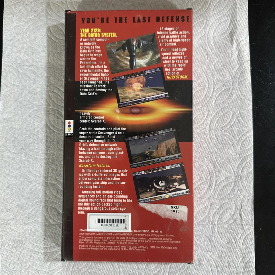 New Sealed Novastorm Panasonic 3DO, Please Read! - Image 2 of 4